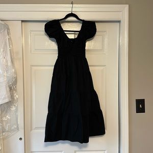 Black Ruffle Dress